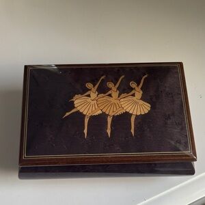 Romance Ballerina Jewelry Box